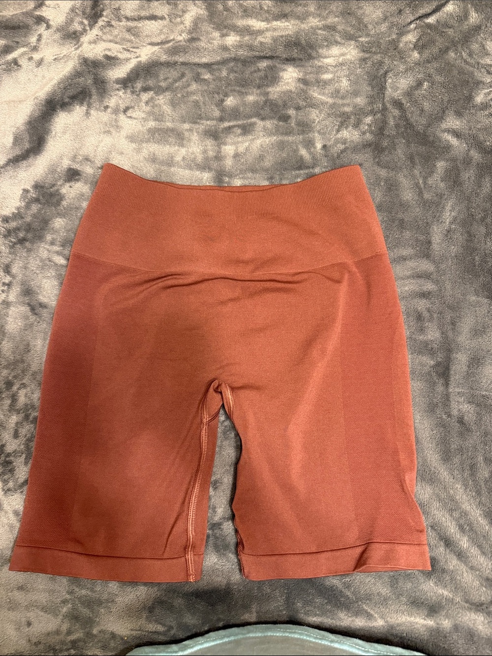 Alphalete High-Rise Rust Bike Shorts